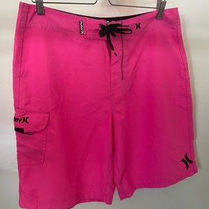 Hurley Hot Pink Board Shorts